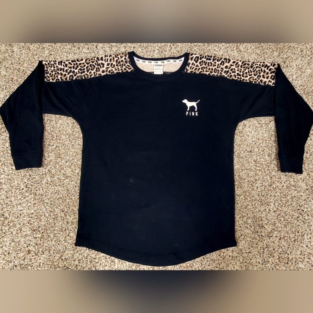 Victoria's Secret Pink Varsity Crewneck S
